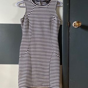 Monteau Striped Maxi Dress